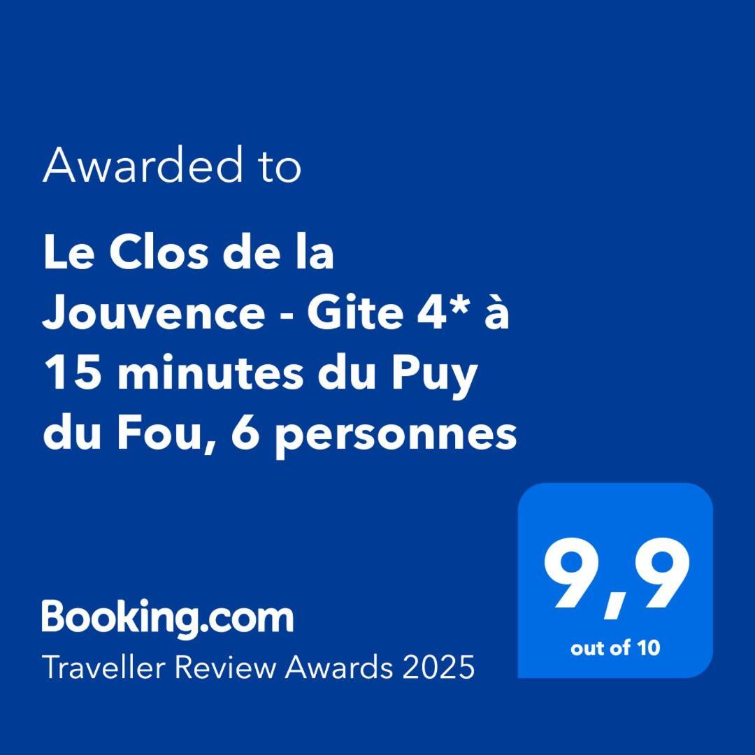 Le Clos De La Jouvence - Gite 4* A 15 Minutes Du Puy Du Fou, 6 Personnes Сен-Лоран-сюр-Севр Екстер'єр фото